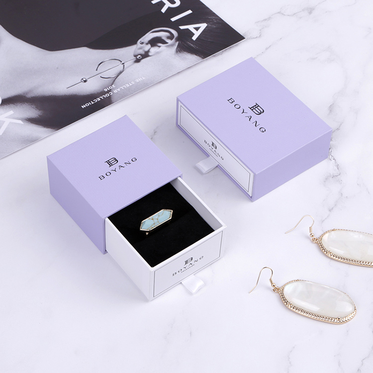 Valentine's Day exquisite sliding drawer long custom bracelet gift boxes