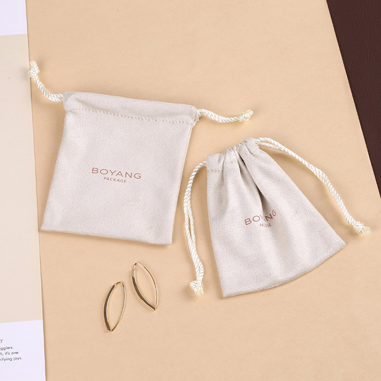 Hot sale wholesale custom luxury velvet drawstring jewelry gift packaging bags