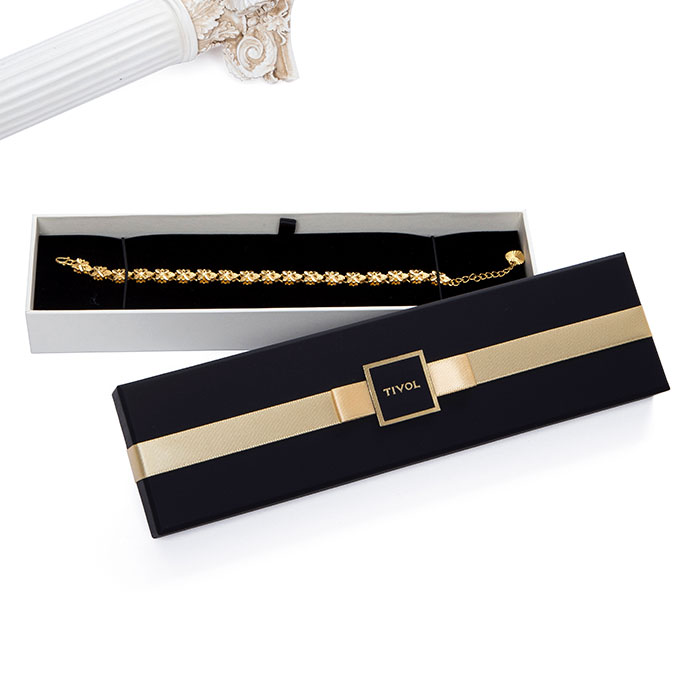 Wholesale logo customized mens jewellry box