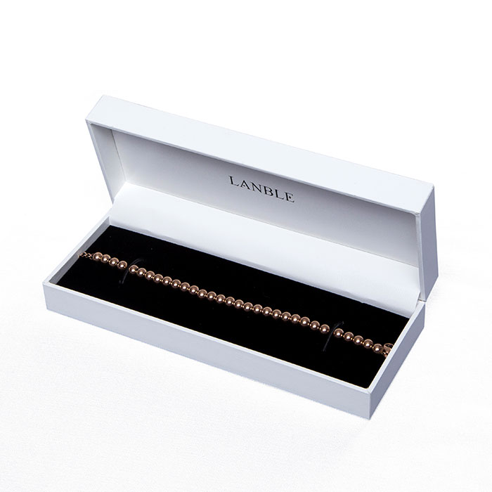 Customized logo wholesale plain jewelry box