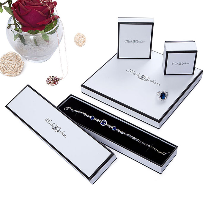 Custom and wholesale large white jewelry box