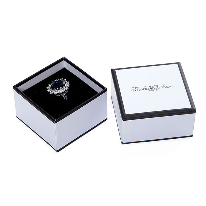Custom and wholesale large white jewelry box