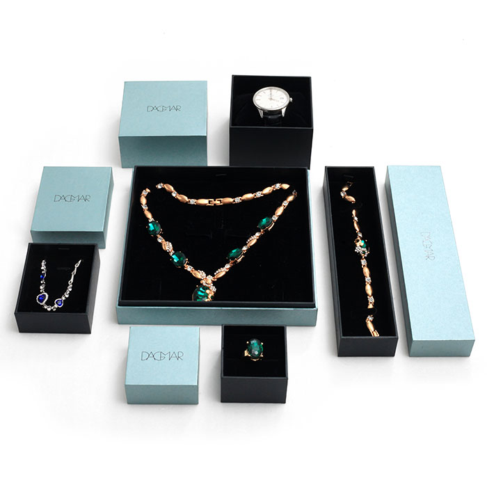 High quality customized logo printed necklace box