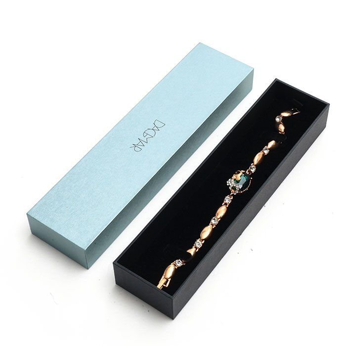 High quality customized logo printed necklace box