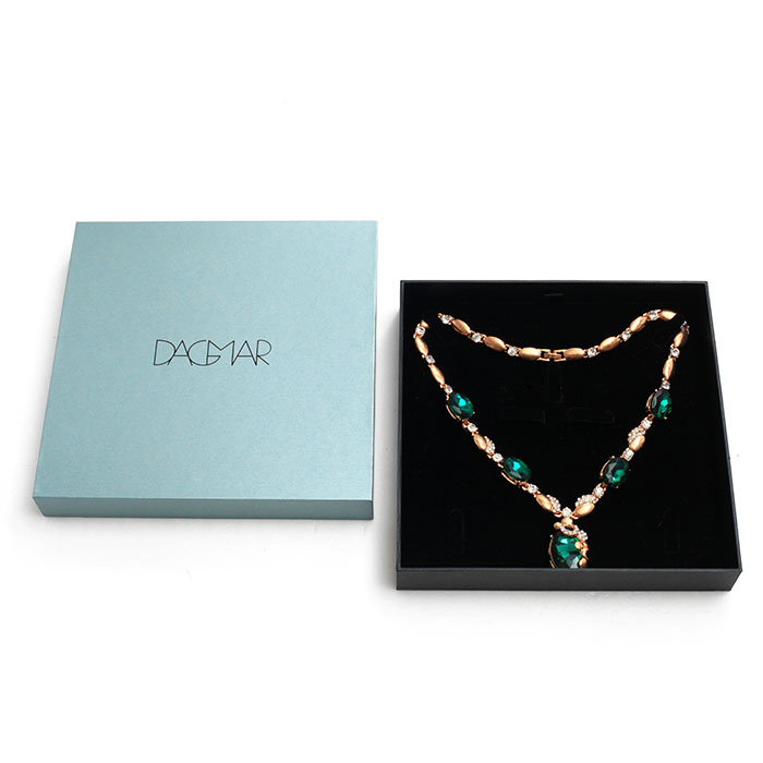 High quality customized logo printed necklace box