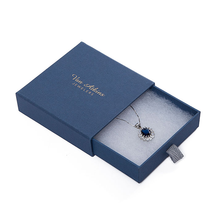 Customized jewelry drawer type paper box, paper jewelry box suppliers