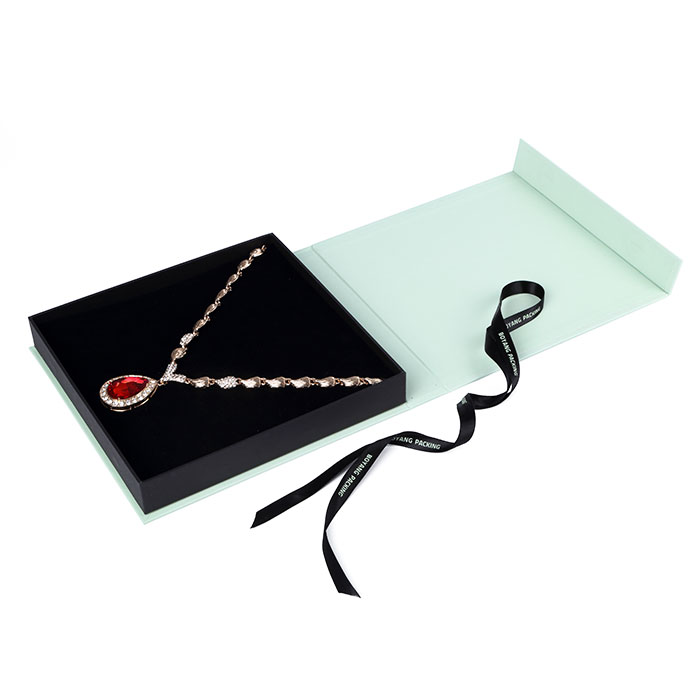 Fashion style custom paper cardboard jewelry box