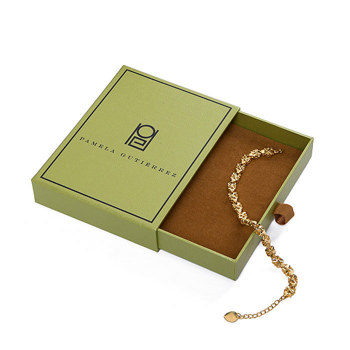 Customized paper jewellery box, china packaging box factory