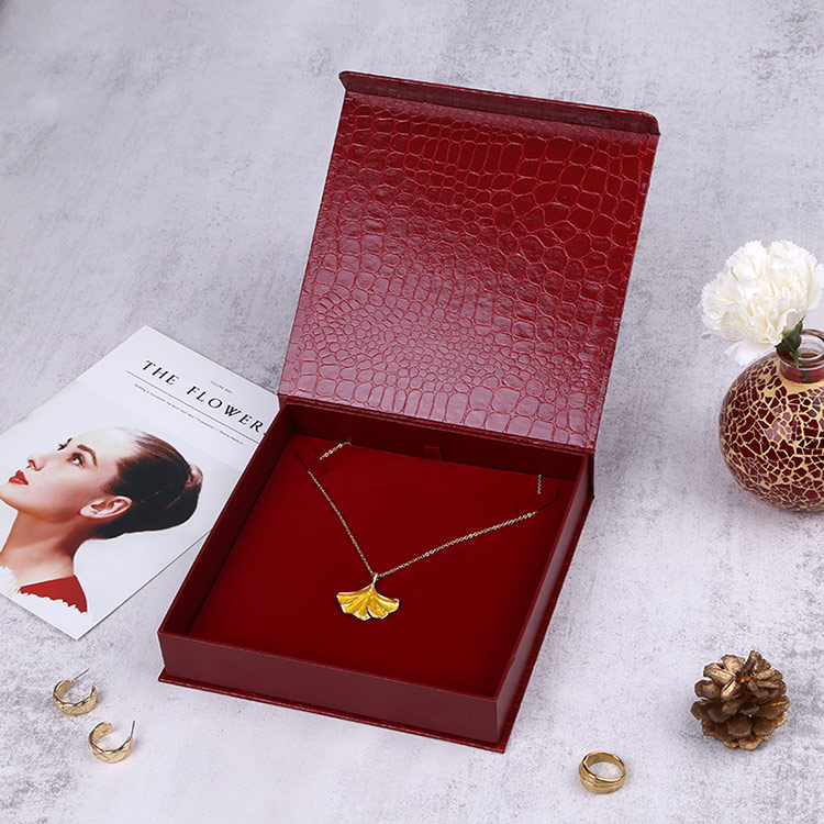 Custom Logo Luxury Jewelry Storage Small Unique Wedding Necklace Packaging Ring Gift Box