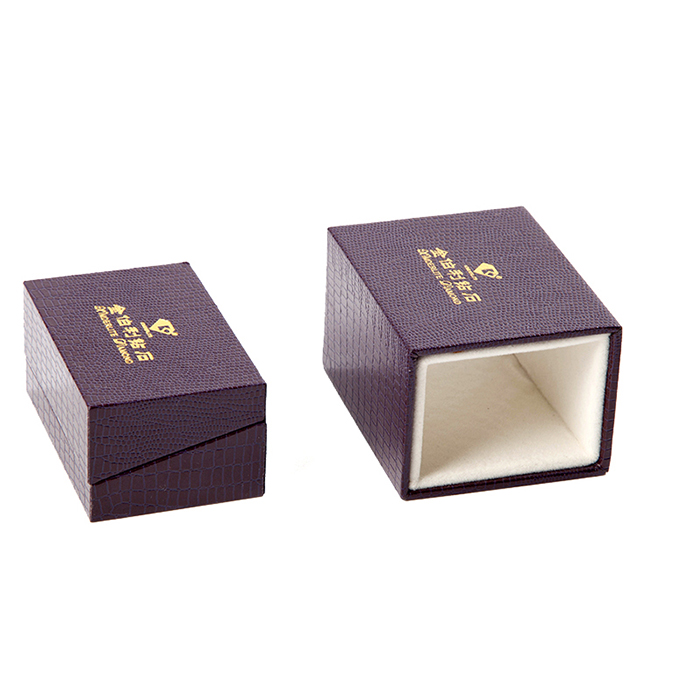 Custom jewellery boxes, purple jewellry boxes factory