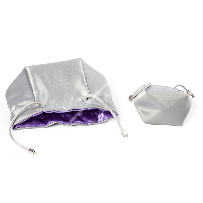 Online shopping customized satin jewelry bag