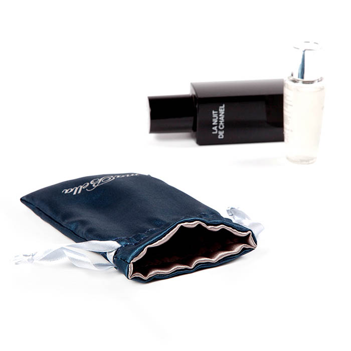 Cosmetic drawstring bags, satin pouch factory