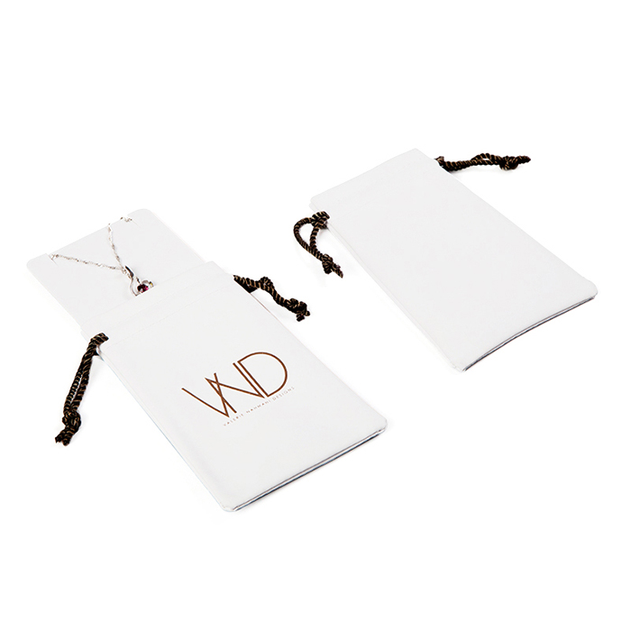 High quality customized PU leather jewlery pouch
