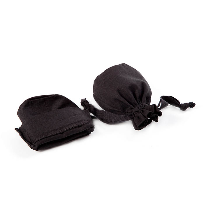 Custom drawstring jewelry bags, cotton jewelry pouch factory