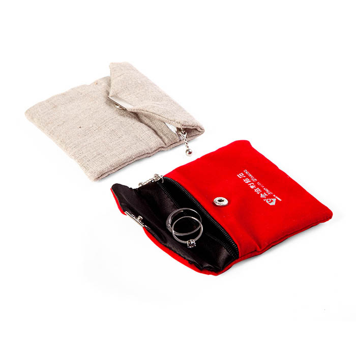 Wholesale custom velvet jewelry pouch