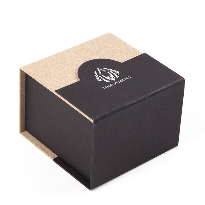 Custom unique design watch paper box, watch box suppliers