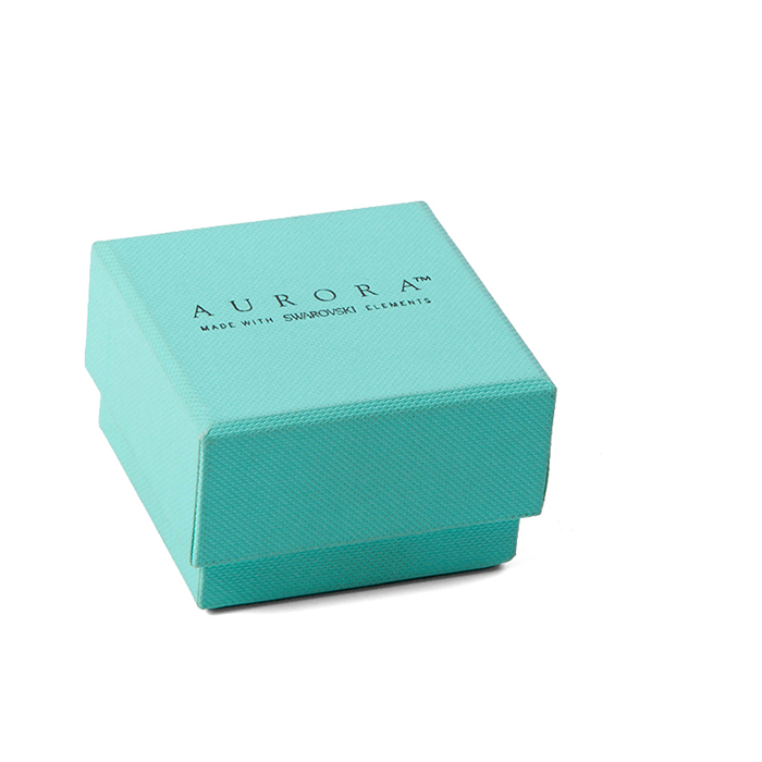 The customized green jewelry gift box