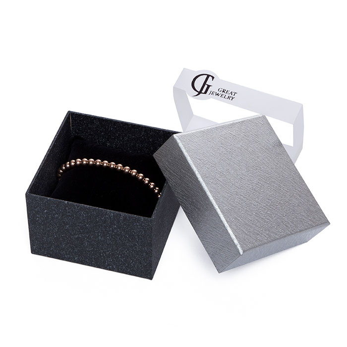 Gray gold luxury custom jewellry gift boxes