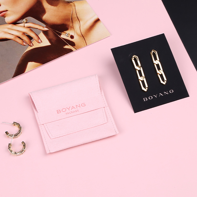 Factory Customized Logo Hot Sell Recycle Ring Earring Case Luxury Plastic Clamshell Jewelry Box Set