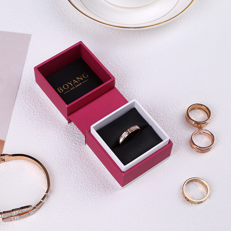 Logo custom small jewelry boxes for sale