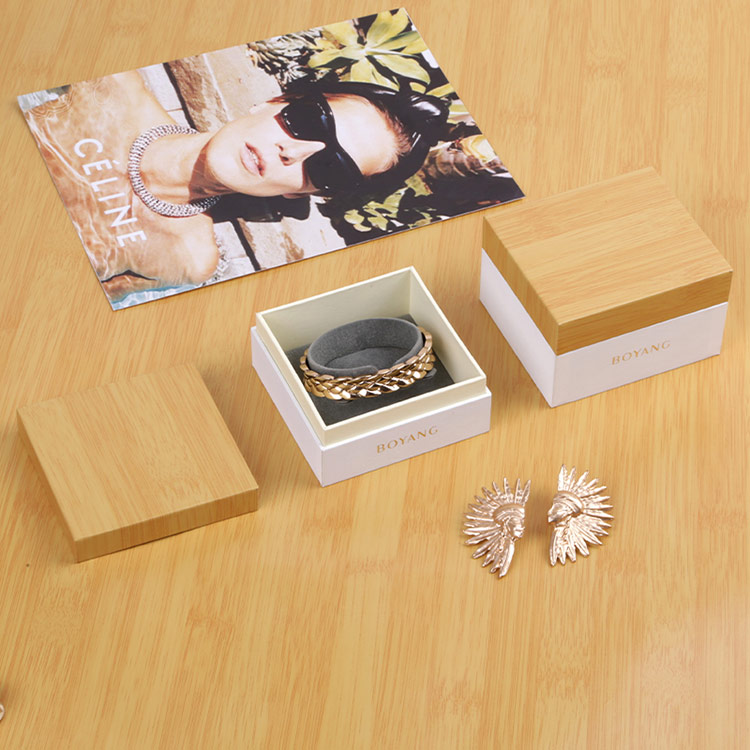 Custom wholesale wooden jewelry box