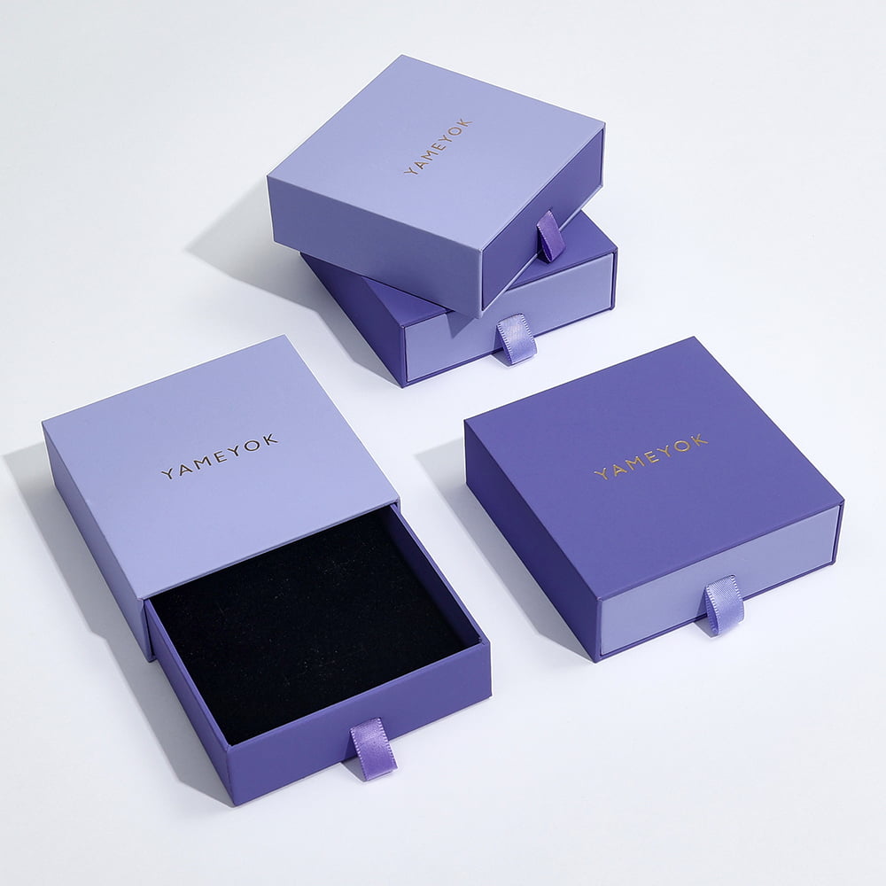Luxury high-end buy best cardboard paper custom necklace jewelry gift box