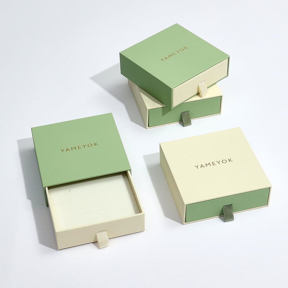 Great manufacturers professional custom logo gift pendant necklace box packaging