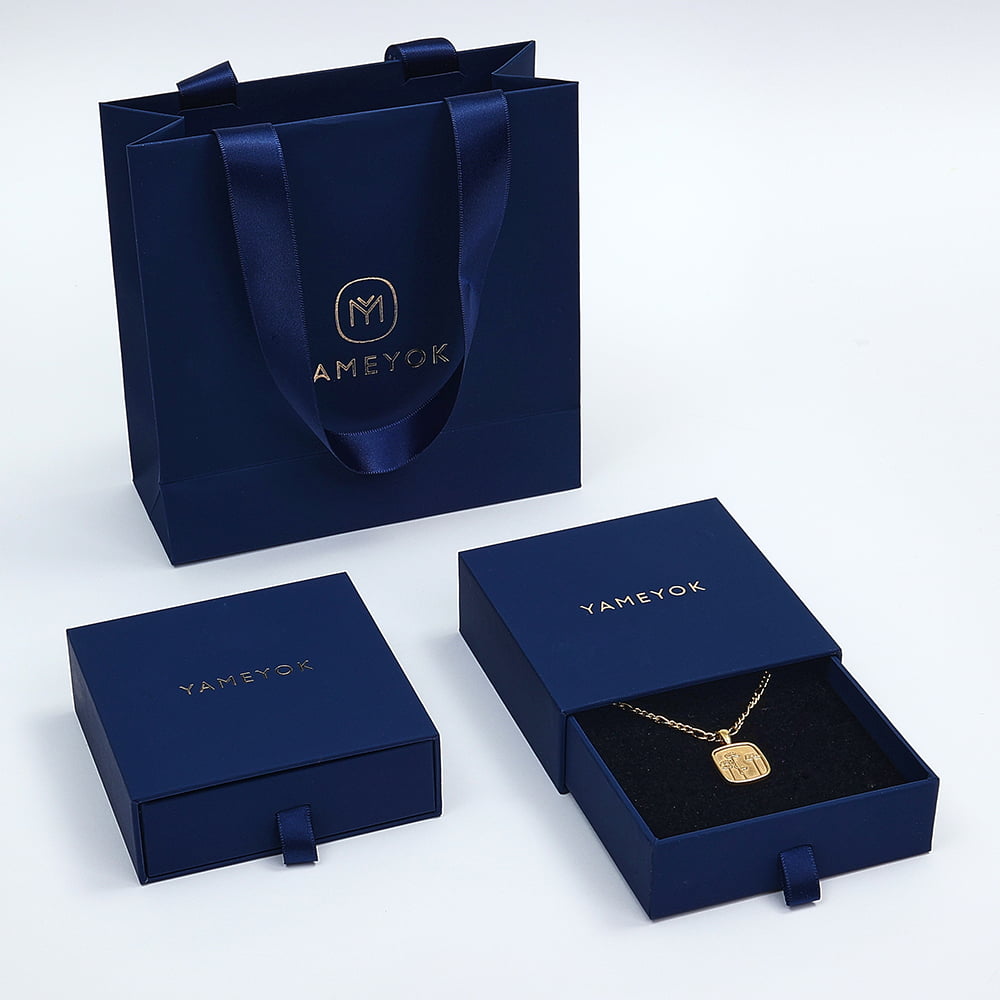 China manufacturers best custom necklace packaging paper box 