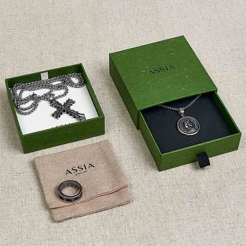Professional factory sliding drawer custom eco friendly jewelry gift box packaging