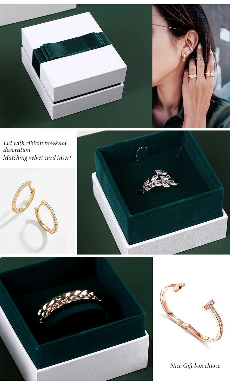 wholesale cardboard paper jewelry box
