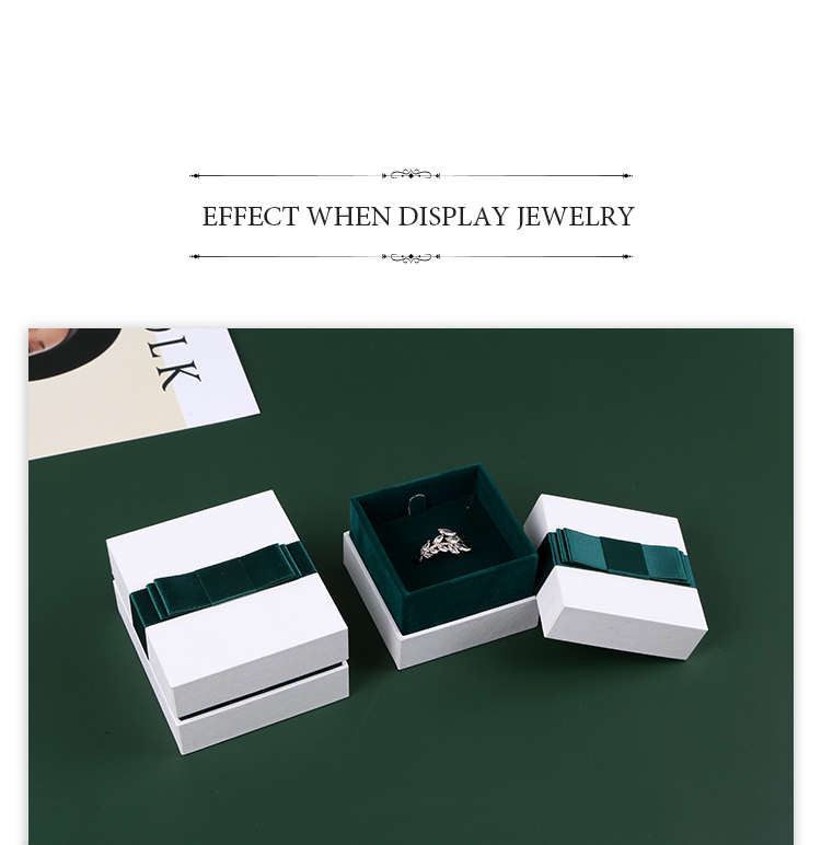 wholesale cardboard paper jewelry box