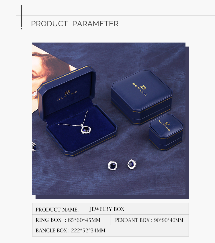 Custom Plastic Clamshell Jewelry Box